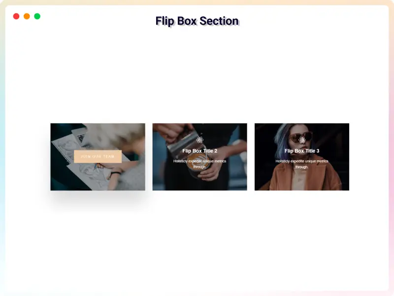 Preview of the Flip Box design